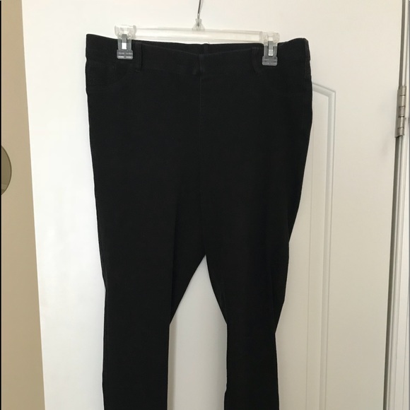 black jeggings with belt loops